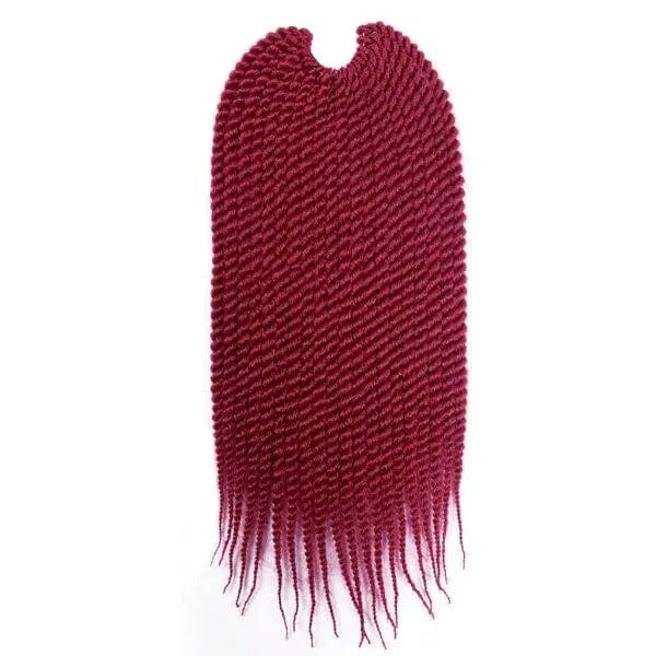 Tresse Sénégalaise Crochet Braids Bordeaux