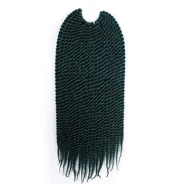 Tresse Sénégalaise Crochet Braids Vert