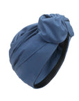Turban Bouclé Bleu