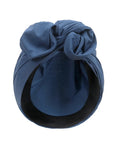 Turban Bouclé Bleu