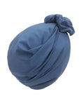 Turban Bouclé Bleu