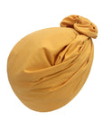 Turban Bouclé Jaune - Perruque Femme