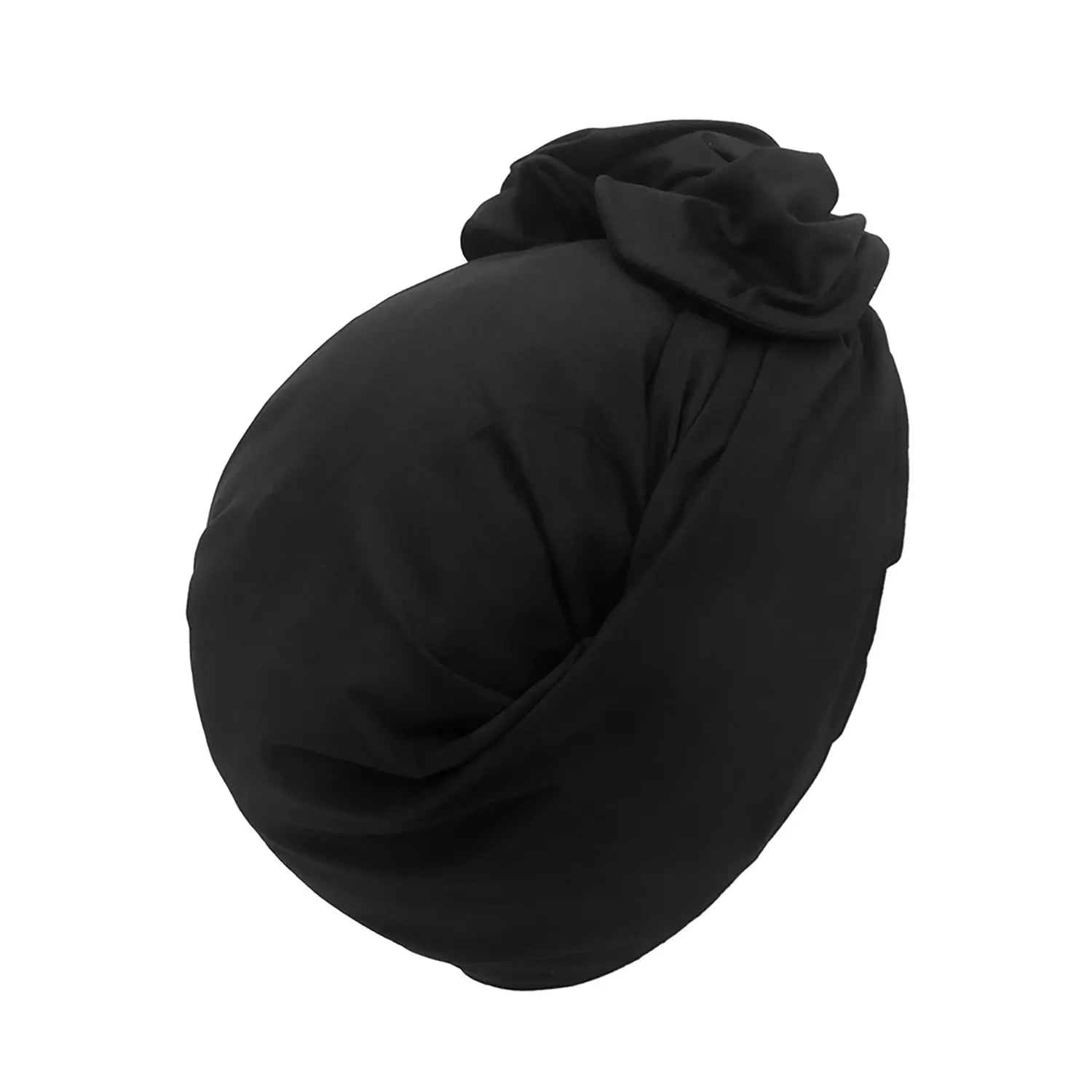 Turban Bouclé Noir