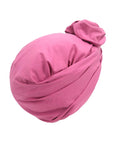 Turban Bouclé Rose - Perruque Femme
