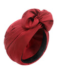 Turban Bouclé Rouge