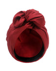 Turban Bouclé Rouge
