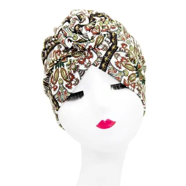 Turban Coton Fleuri