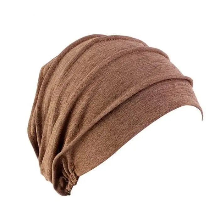 Turban Couleur Marron