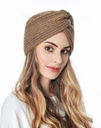 Turban D'Hiver Marron - Perruque Femme