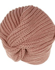 Turban D'hiver Rose