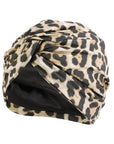 Turban Nœud Léopard - Perruque Femme