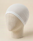 bonnet perruque blanc