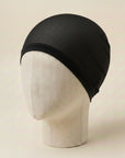 bonnet perruque noir