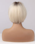 Perruque Synthétique Blonde Carré Court - Sarah