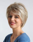 perruque femme blanche