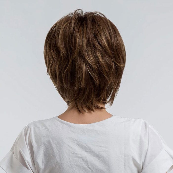 Perruque Synthétique Brune Carré Court - Ilona