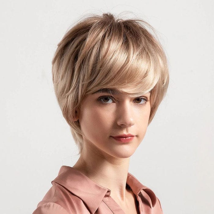 Perruque Synthétique Blonde Carré Court - Faye