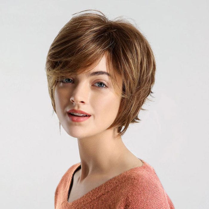 Perruque Synthétique Brune Carré Court - Yara