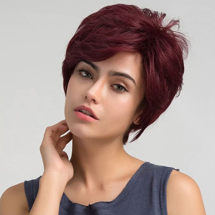 Perruque Synthétique Rouge Courte - Ulyssa