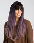 perruque violette