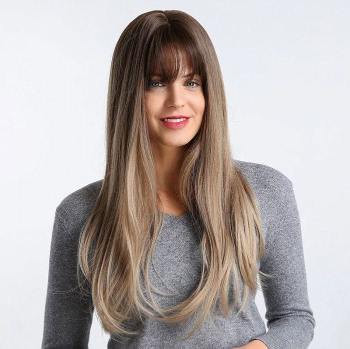 Perruque Synthétique Brune Longue - Jovana