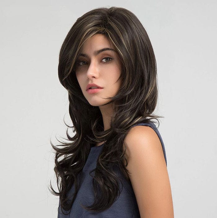 Perruque Synthétique Brune Longue - Merida