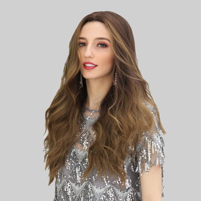 Perruque Synthétique Brune Longue - Beatriz