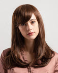 Perruque Femme Coupe Mi-Longue