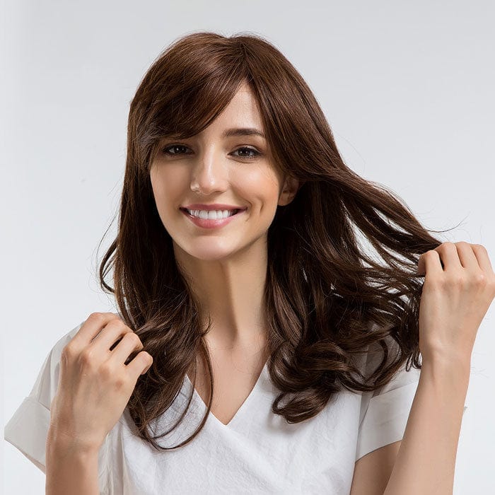 Perruque Synthétique Brune Mi-Longue - Kezia