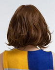 Perruque Brune Mi-Longue