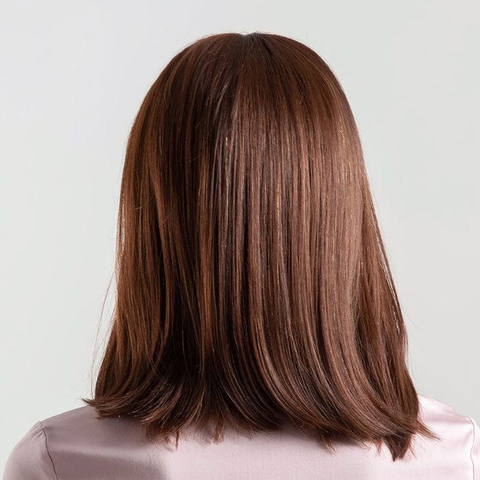 Perruque Naturelle Brune Carré Mi-Long - Qiana