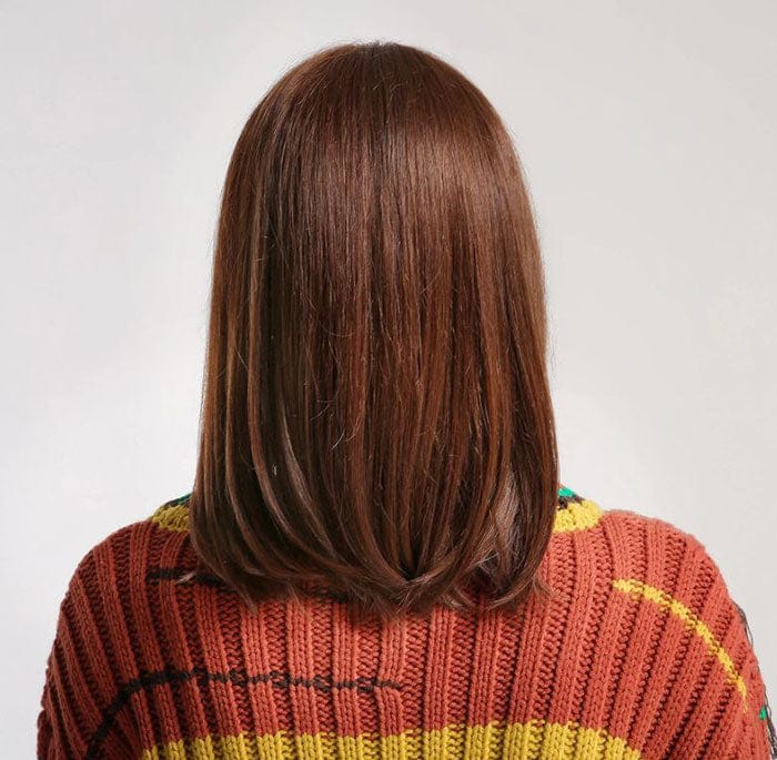 Perruque Synthétique Brune Carré Mi-Long - Wren