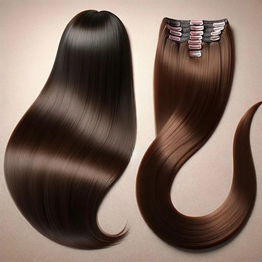 Extension de cheveux naturels vs synthétiques : les différences