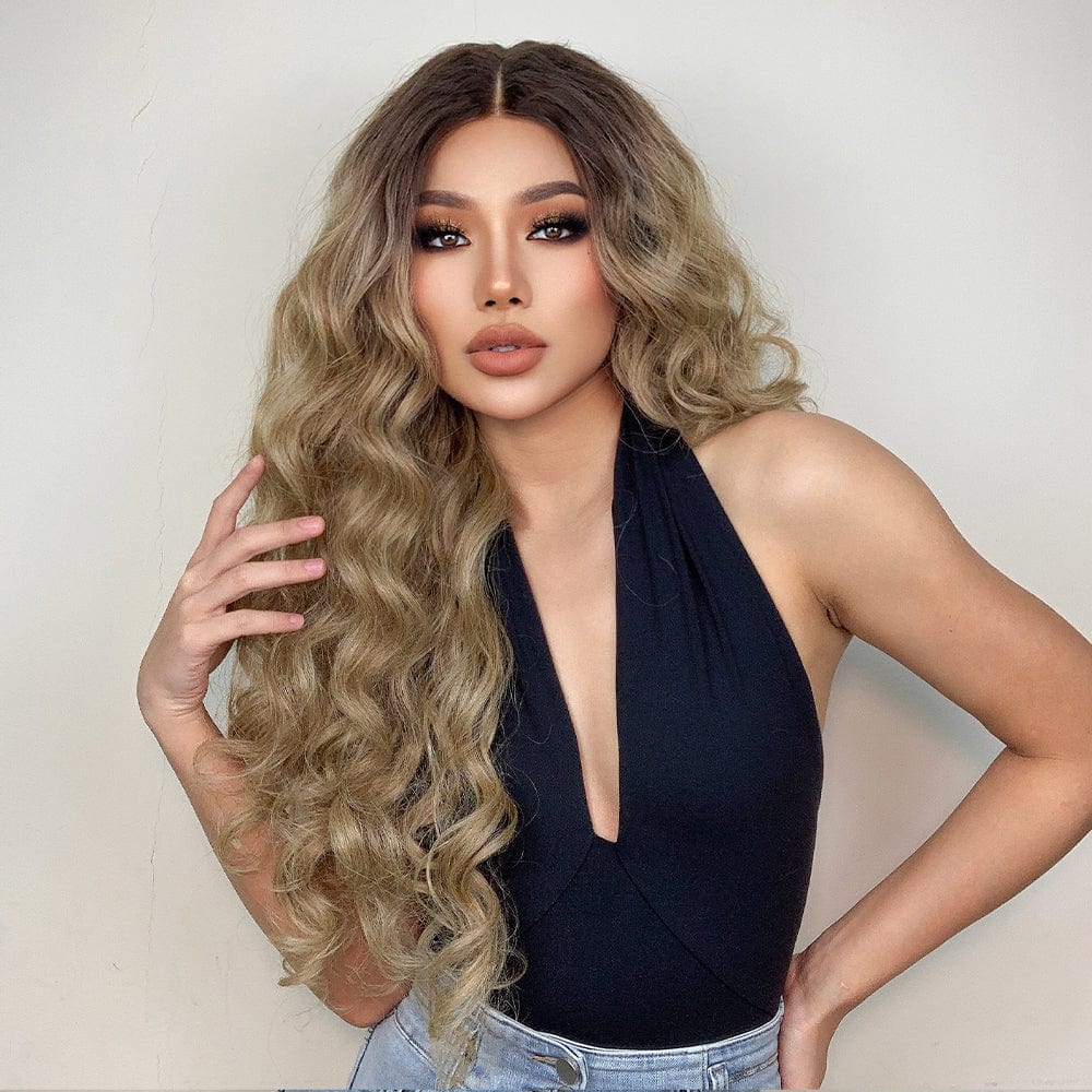 Perruque Blonde Bouclée