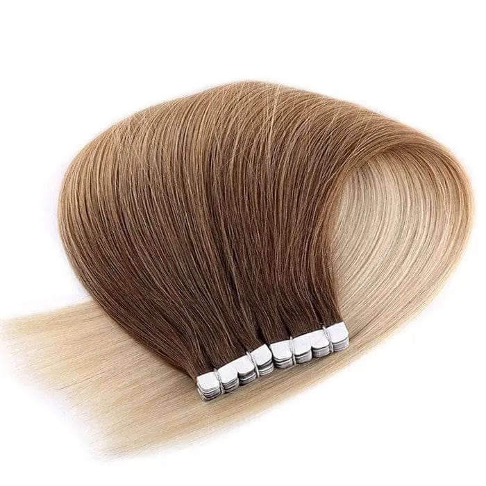 Extension Cheveux à Kératine Couleur Châtain Clair - Perruque Femme