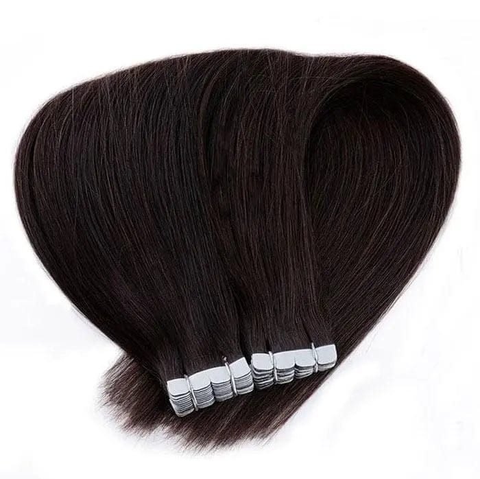 Extension Cheveux à Kératine Couleur Châtain Foncé - Perruque Femme