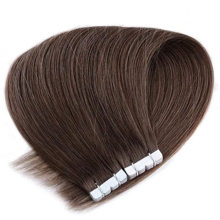 Extension Cheveux à Kératine Couleur Marron - Perruque Femme