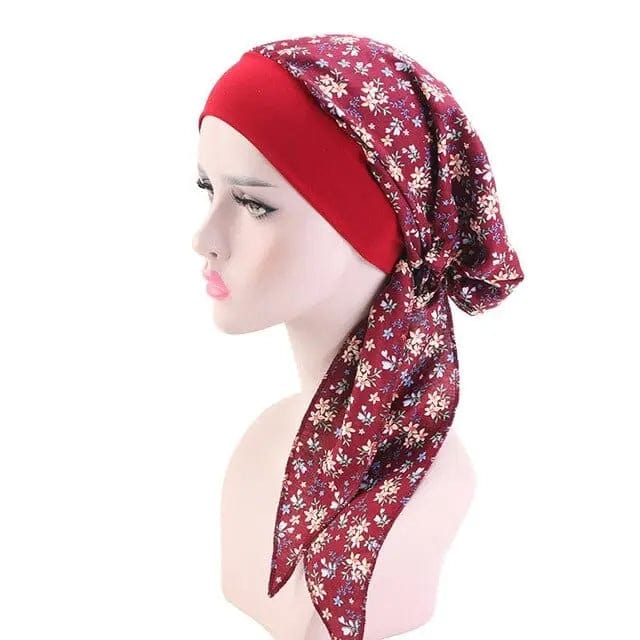 Foulard Turban Coton - Perruque Femme
