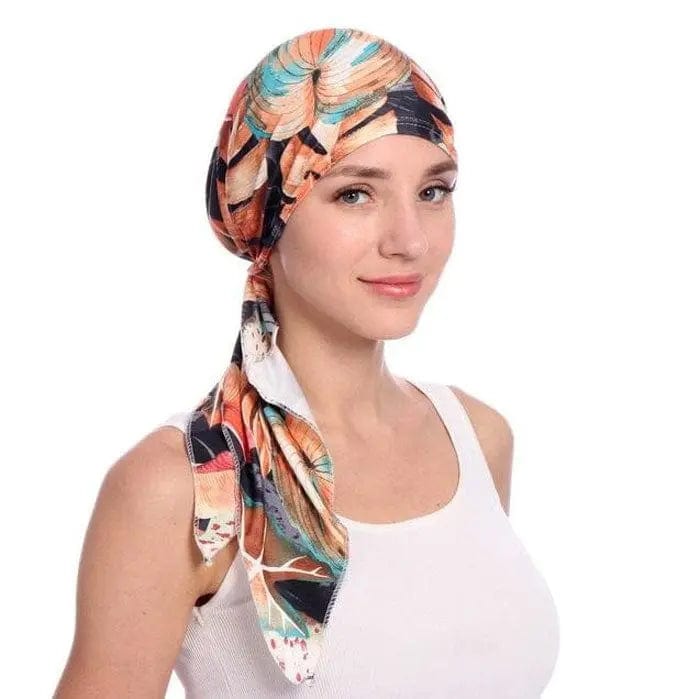 Foulard Turban Multicolore - Perruque Femme
