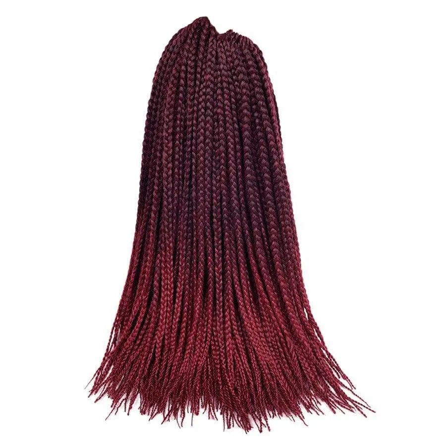 Mèches Crochet Box braids Rouge - Perruque Femme