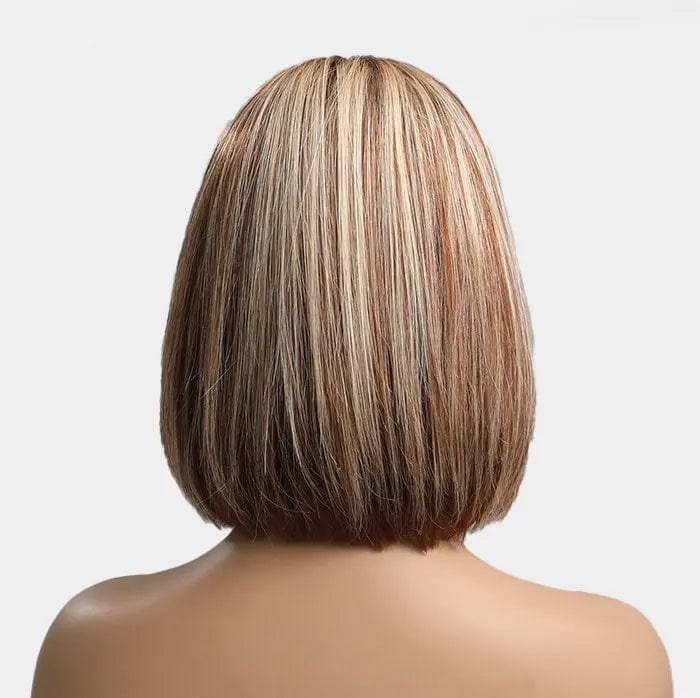 Perruque Naturelle Blonde Carré Court - Jacqueline - Perruque Femme
