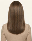 Perruque Naturelle Brune Longue - Édith