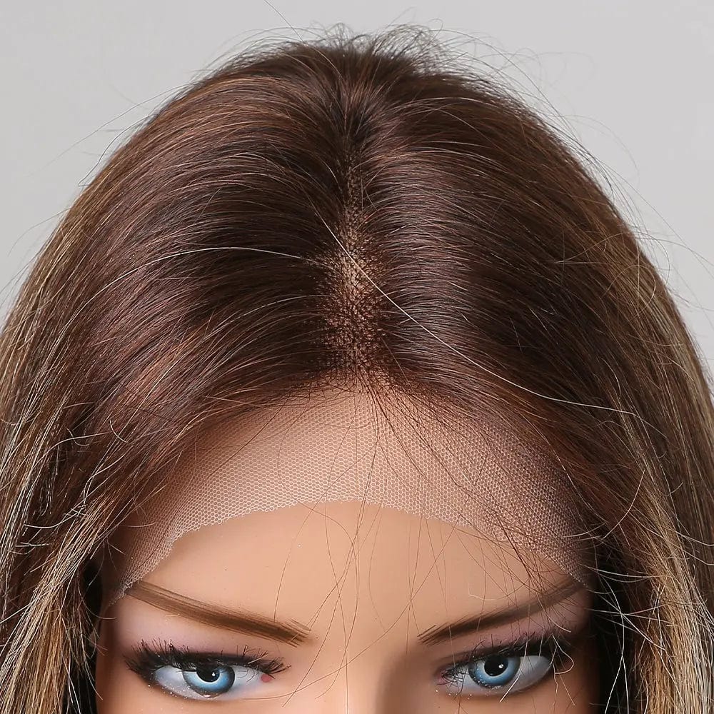 Perruque Naturelle Brune Longue - Édith - Perruque Femme