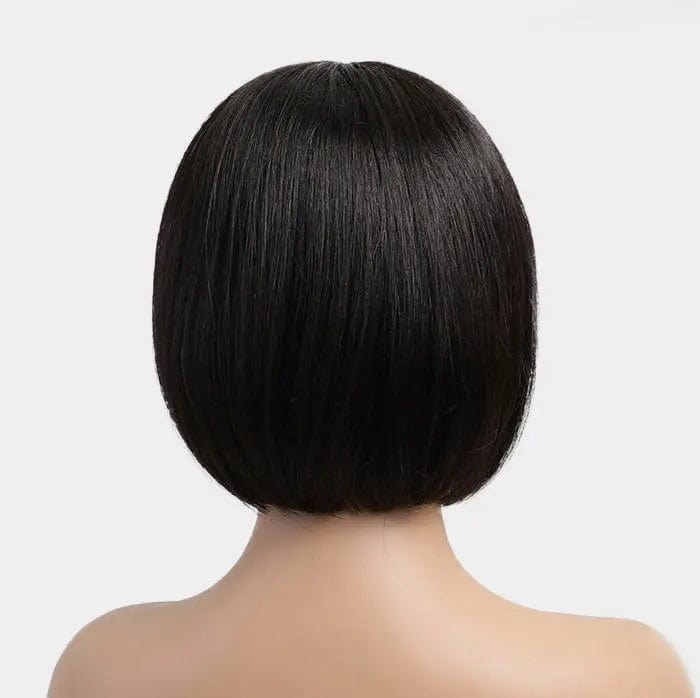 Perruque Naturelle Noire Courte - Giselle - Perruque Femme