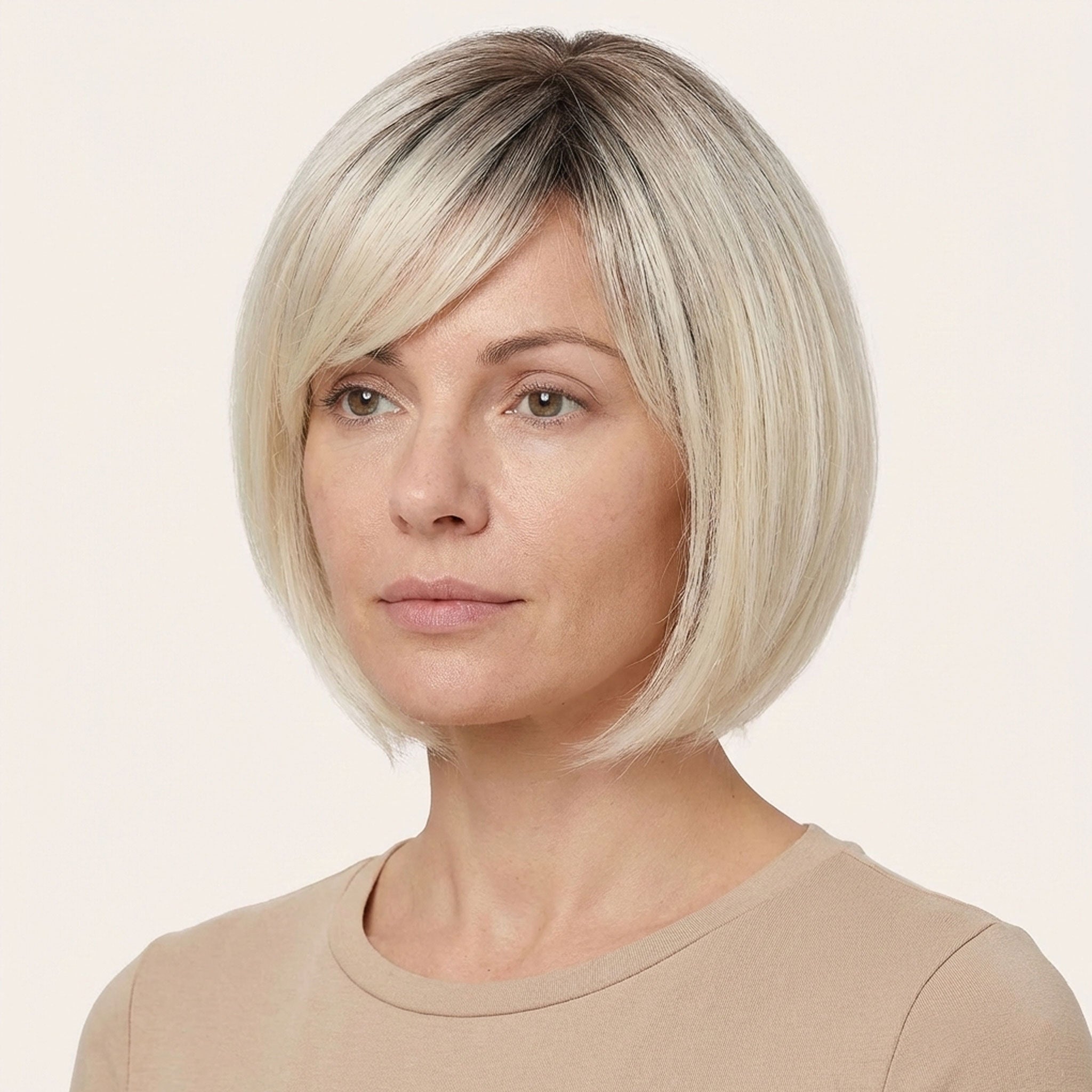 Perruque Synthétique Blonde Carré Court - Sarah