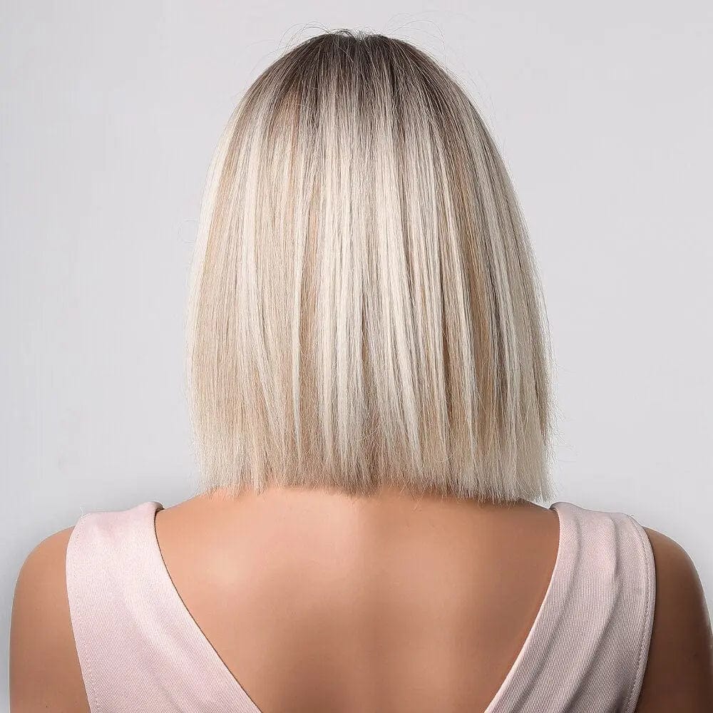 Perruque Synthétique Blonde Carré Court - Aisling - Perruque Femme