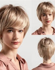 Perruque Synthétique Blonde Carré Court - Faye