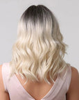 Perruque Synthétique Blonde Carré Mi-Long - Elora