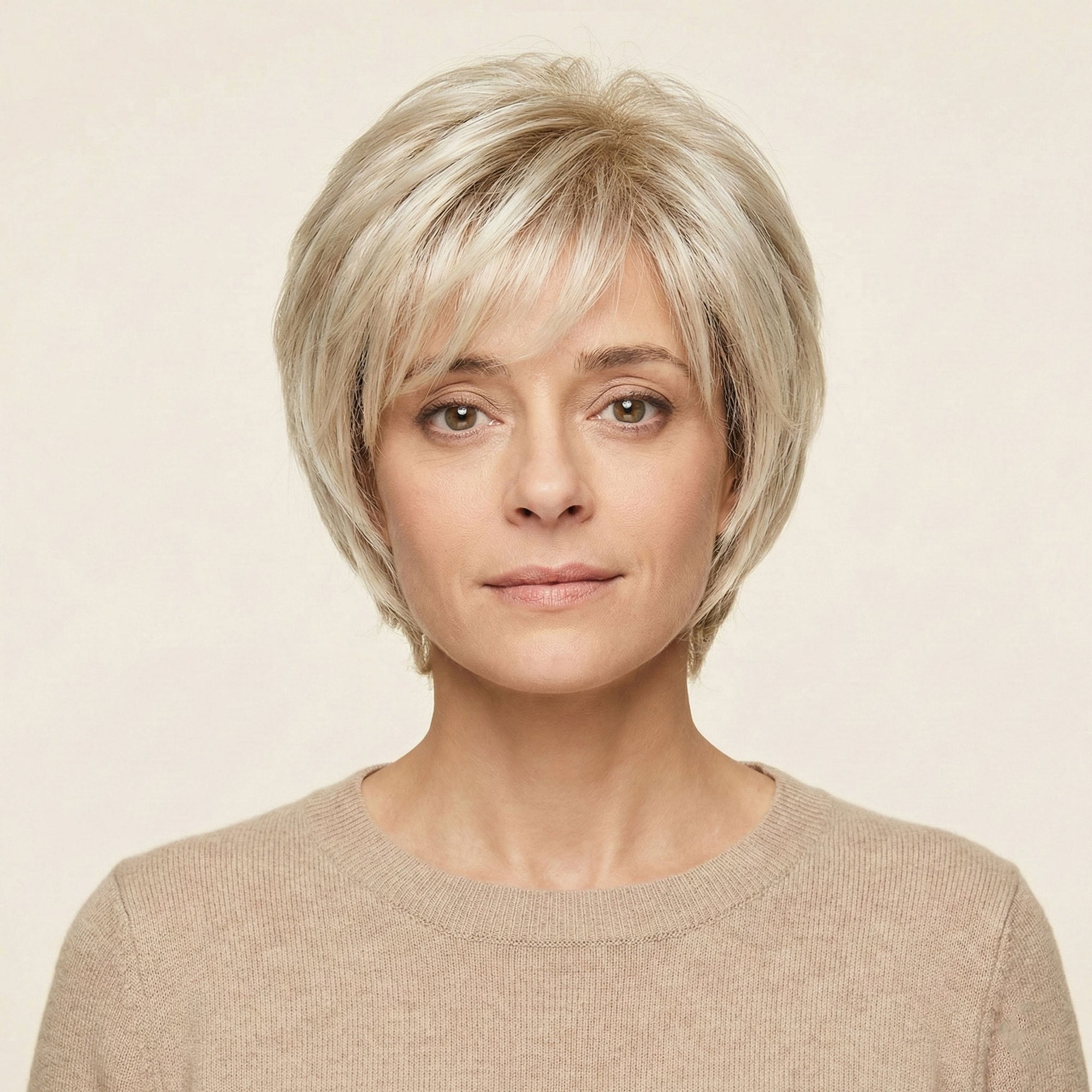 Perruque Synthétique Blonde Courte - Gabrielle