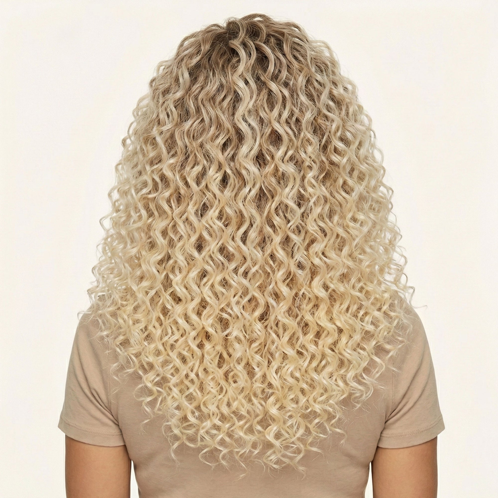 Perruque Synthétique Blonde Longue - Genesis - dos